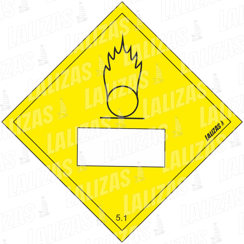 Class 5.1 - Oxidising Agent,For UN image