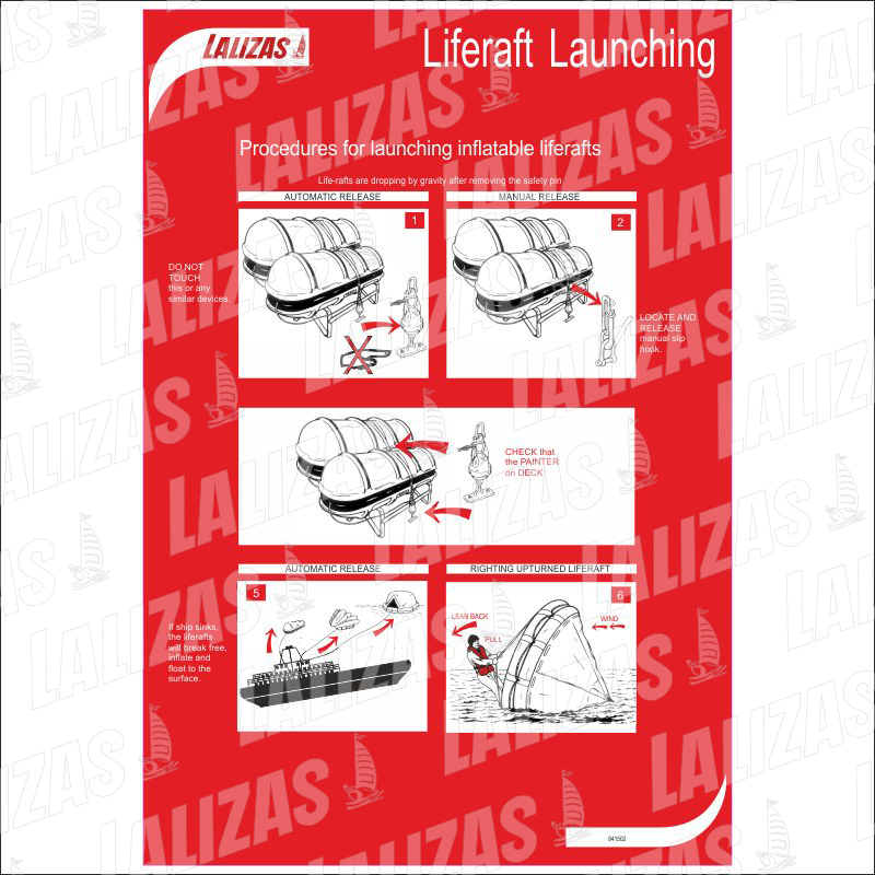 Liferaft Launching - Poster image