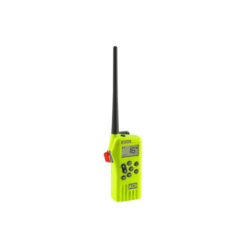ACR SR203 Handheld Radio C/W Primary Battery - 2827 image